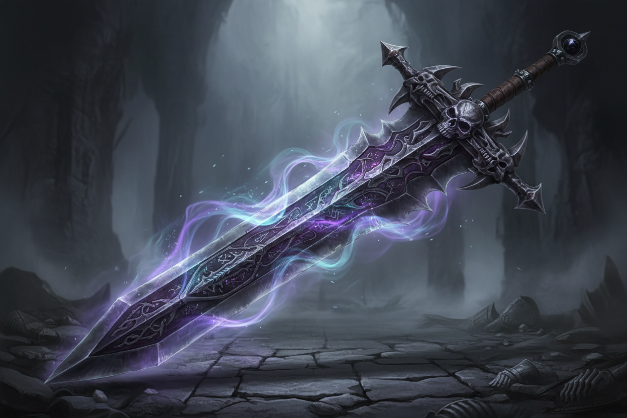 Đại Kiếm Tử Thần (Reaper's Claymore) kiểu dark soul