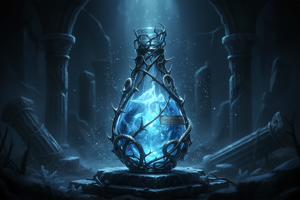 Lọ Nước Mắt Nữ Thần Tuyết (Tear of the Ice Goddess) dark soul