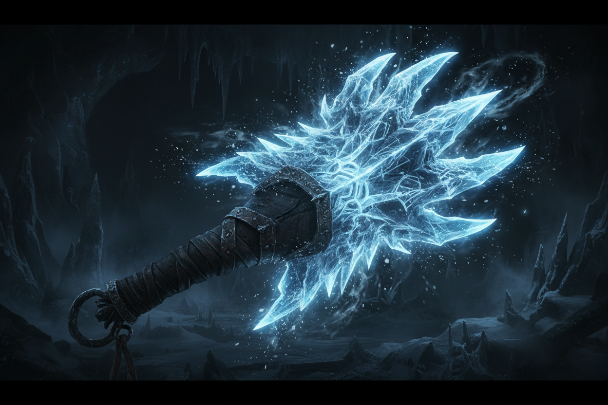 Vuốt Sói Băng Giá (Frozen Wolf Claw) kiểu dark soul